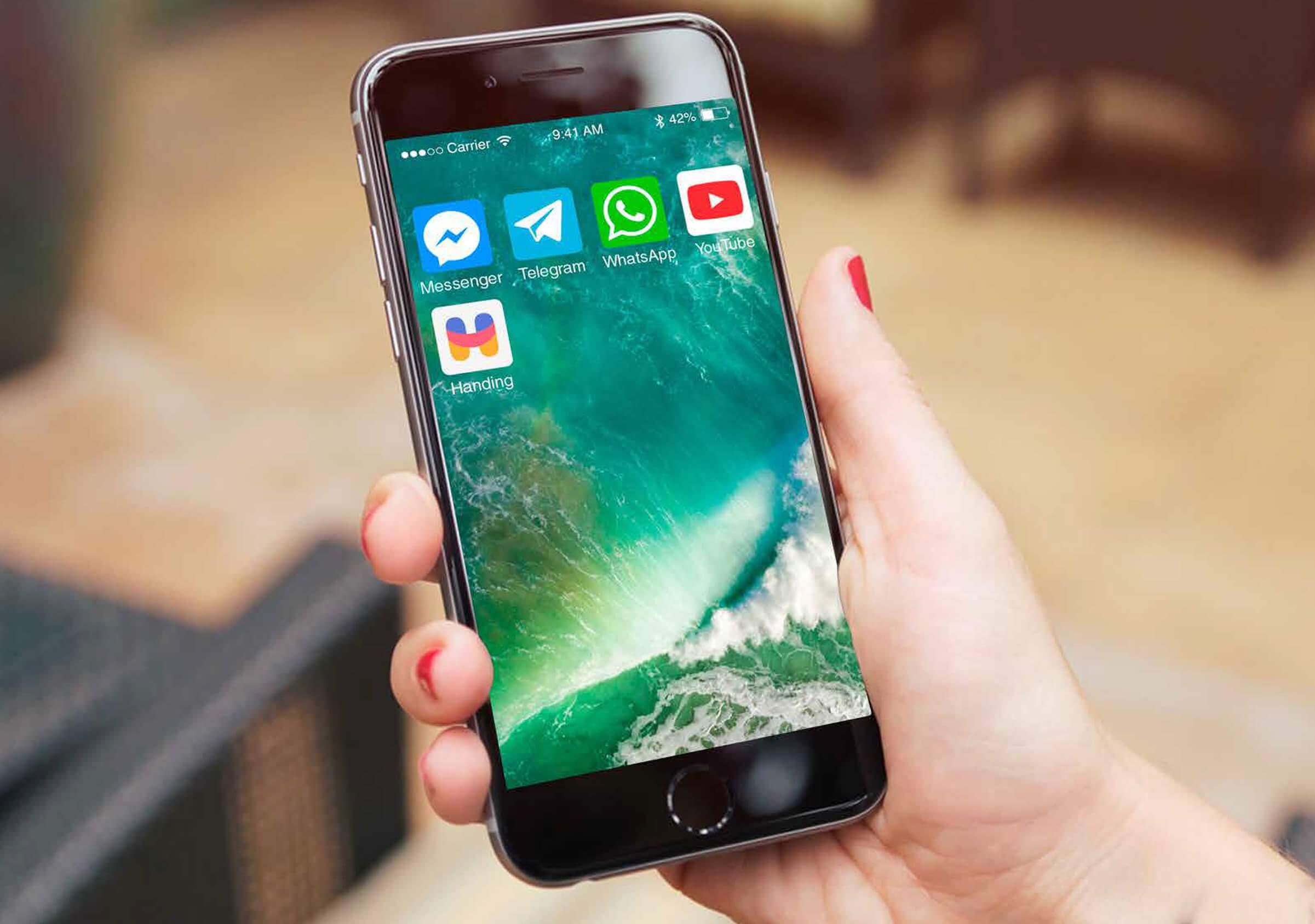 Handing-Ícono Smartphone