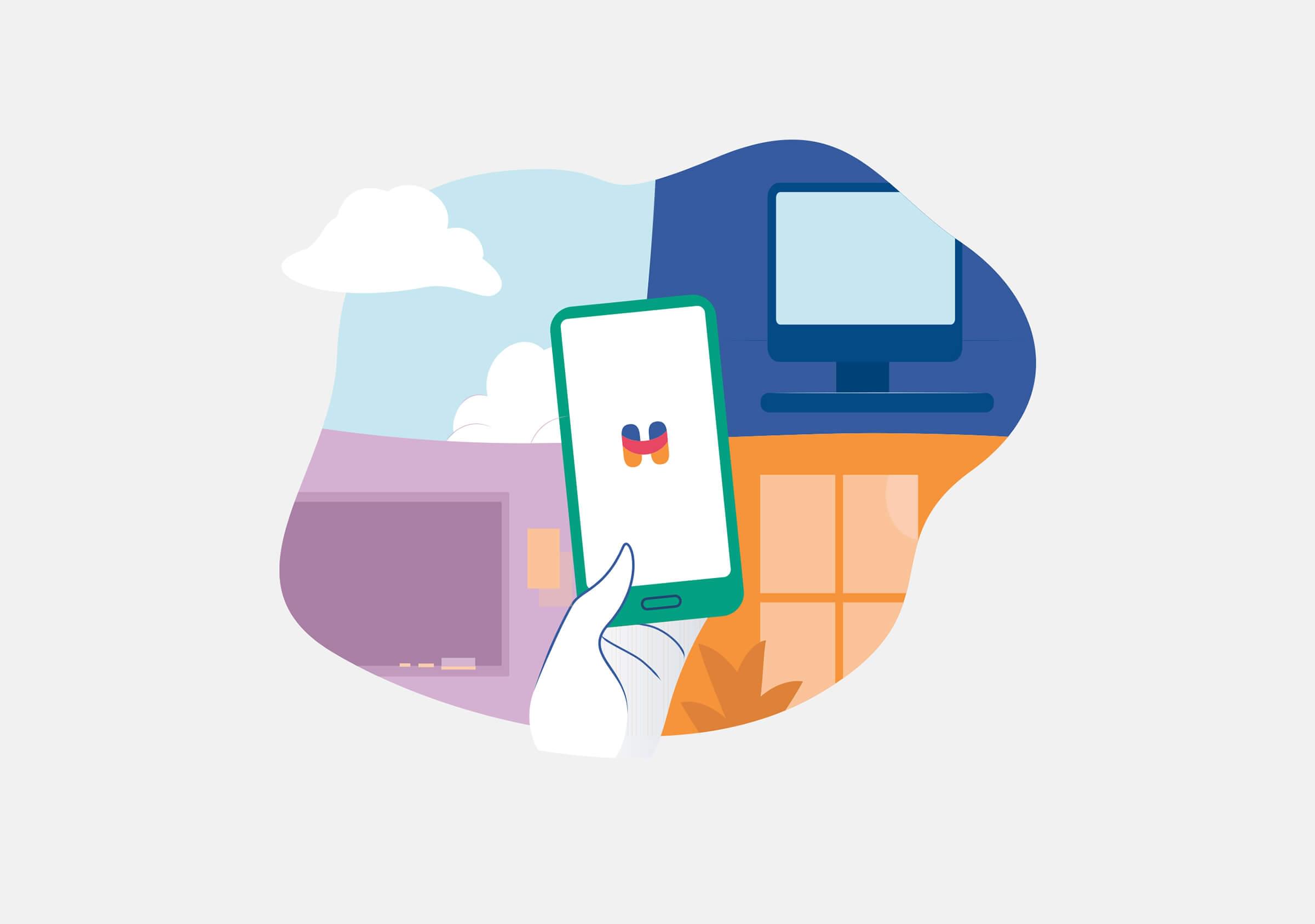 Handing Ilustración-Android_ios
