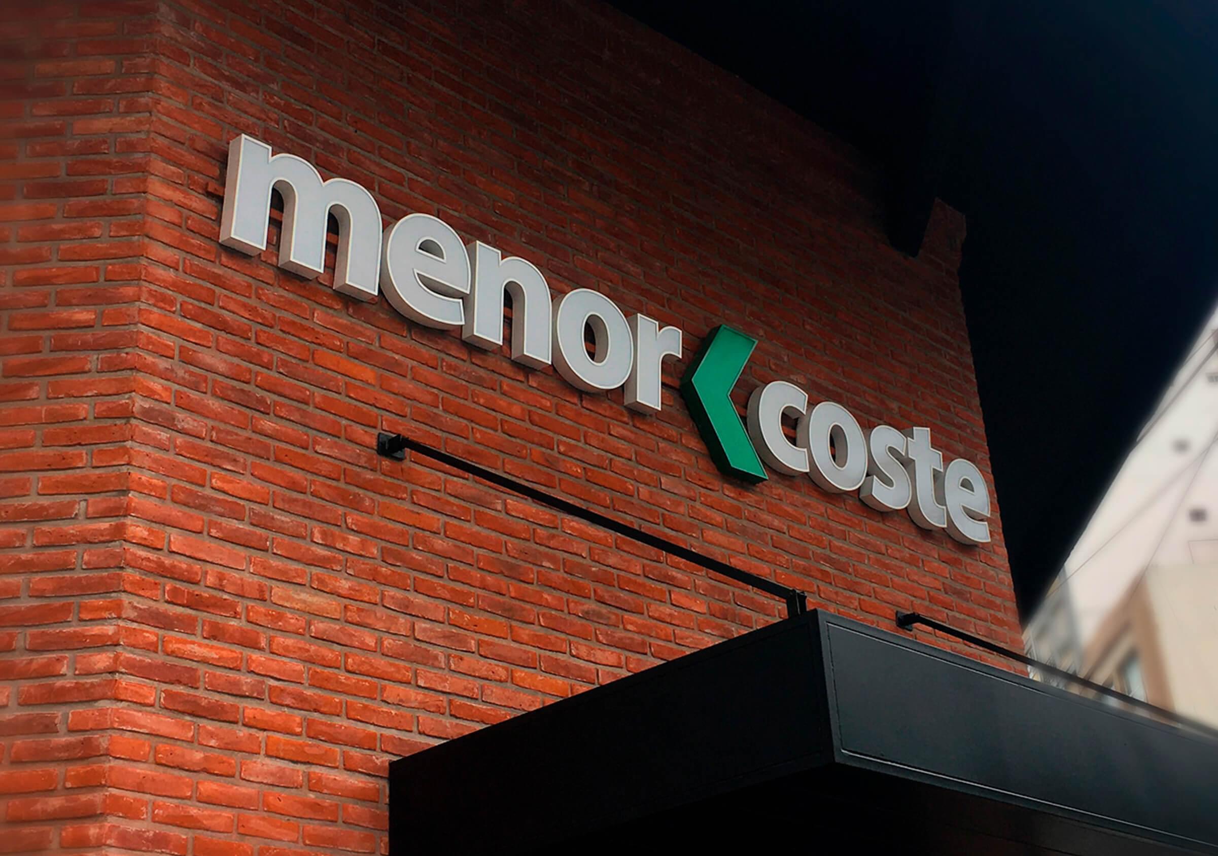 Menor Coste-Cartel