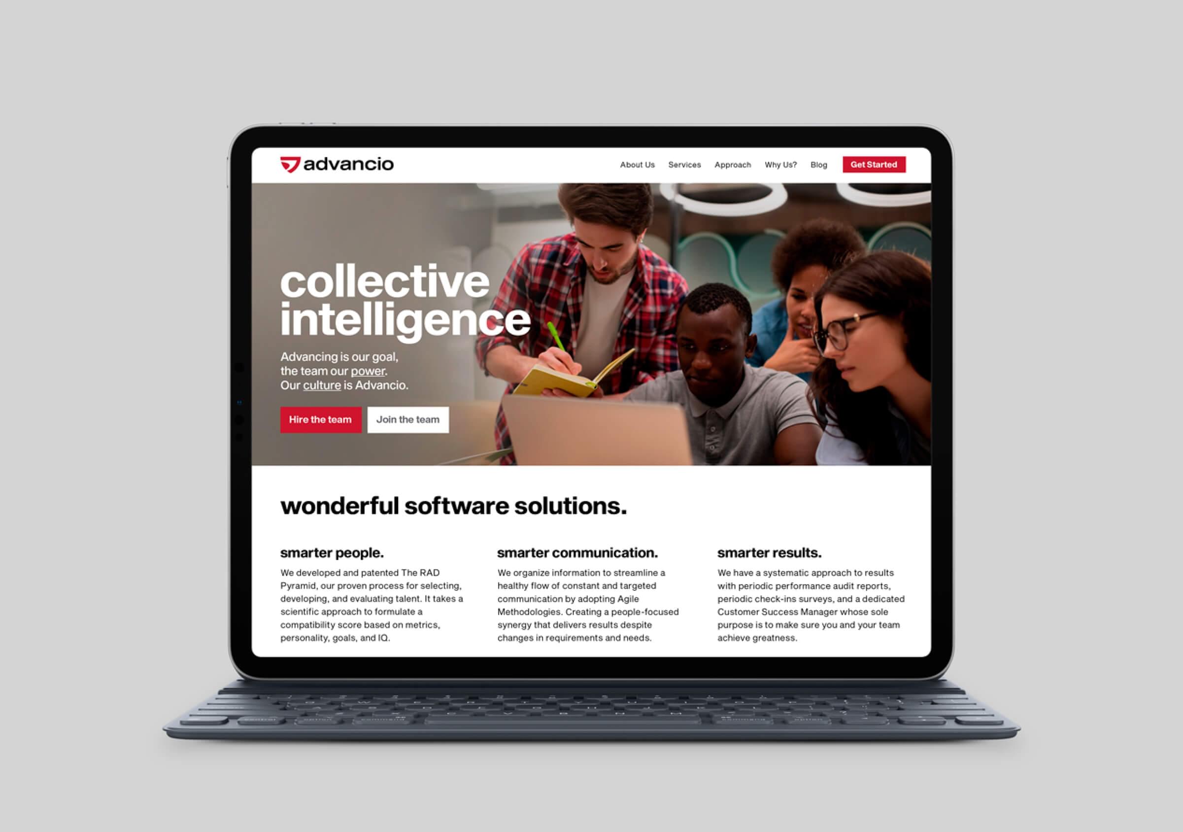 Advancio-Website-Desktop