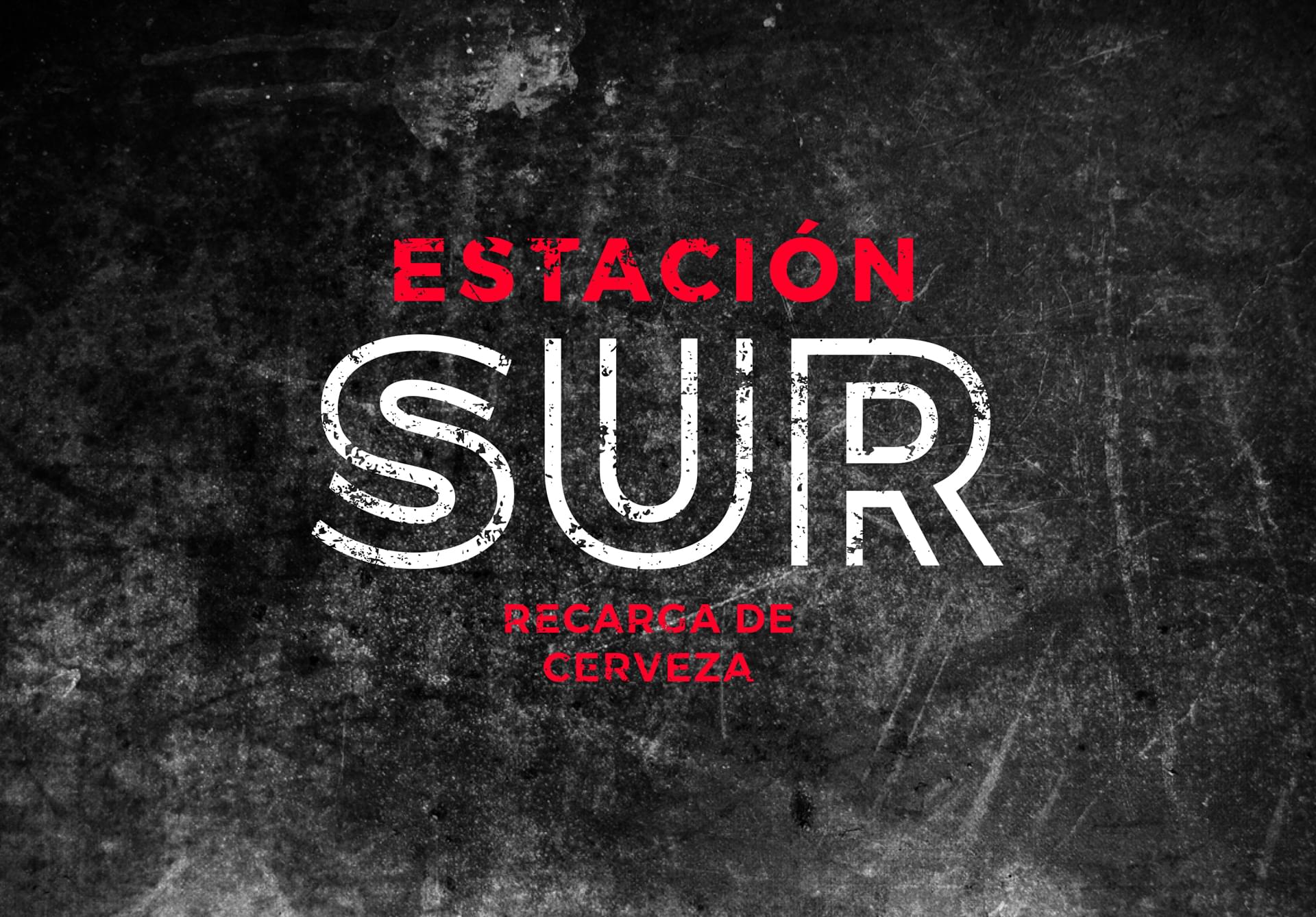 Branding-Estación Sur-Aplicación-Fondo Rústico