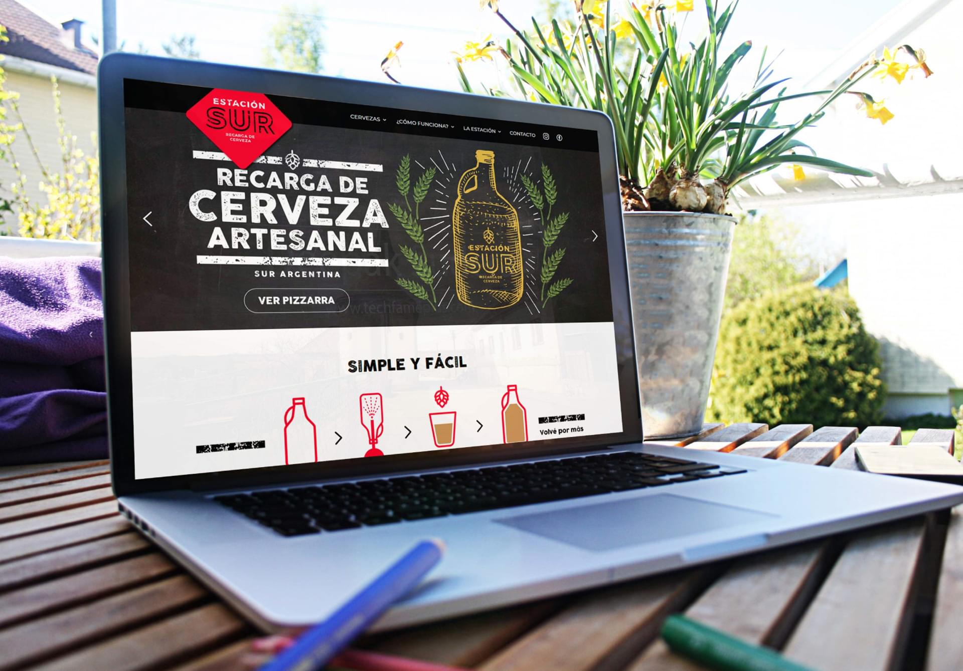 Branding-Estación Sur-Website