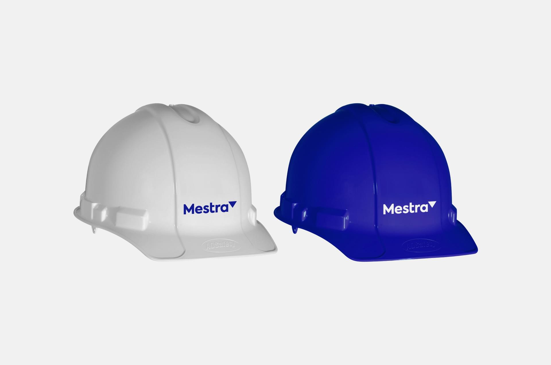 Branding-Mestra-Aplicación-Cascos de Seguridad-Obra