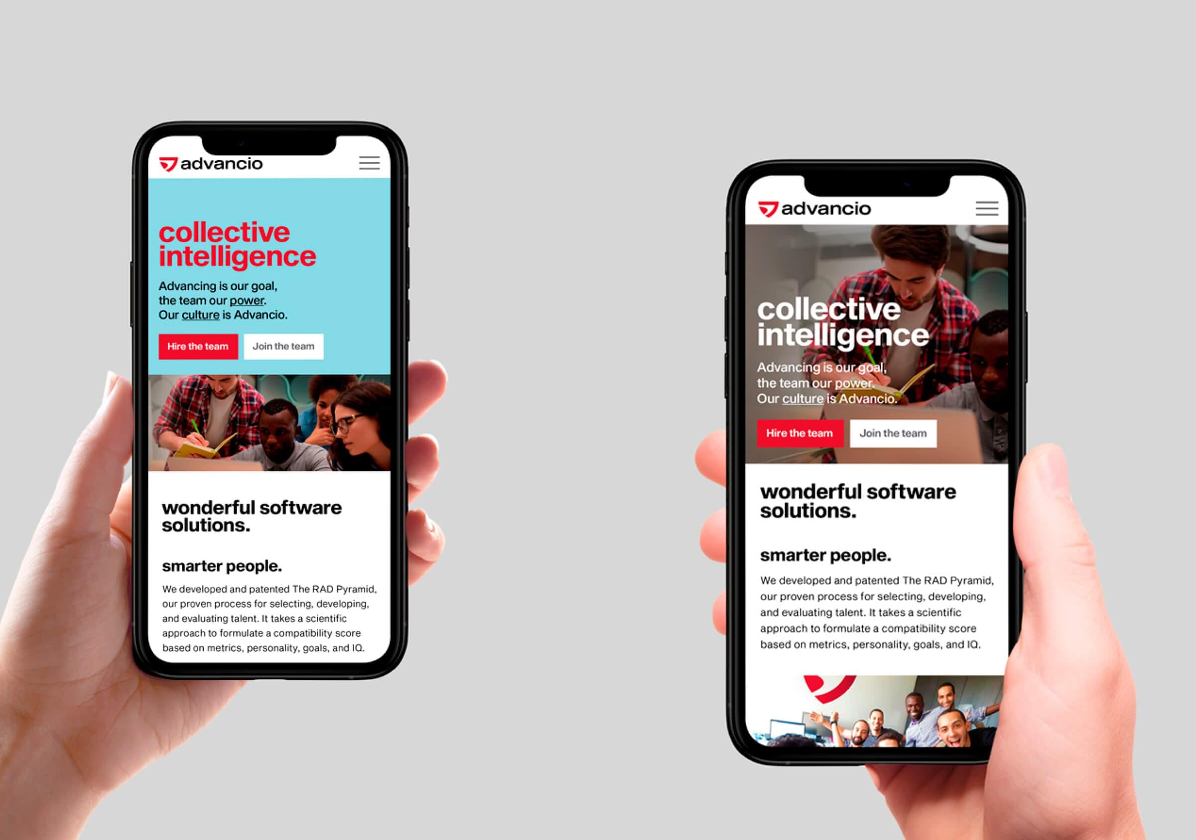 Rebranding-Advancio-Website-Mobile