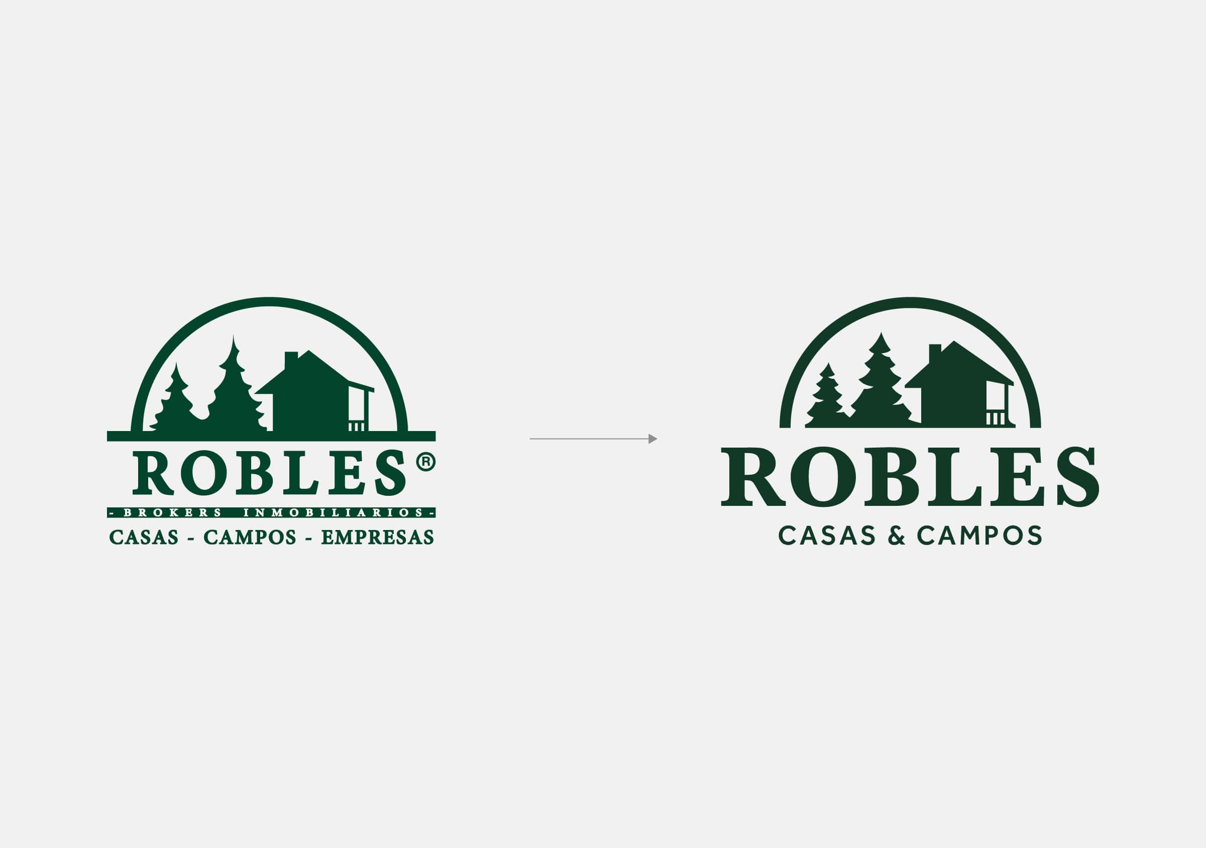 Rebranding-Robles-Antes y Después