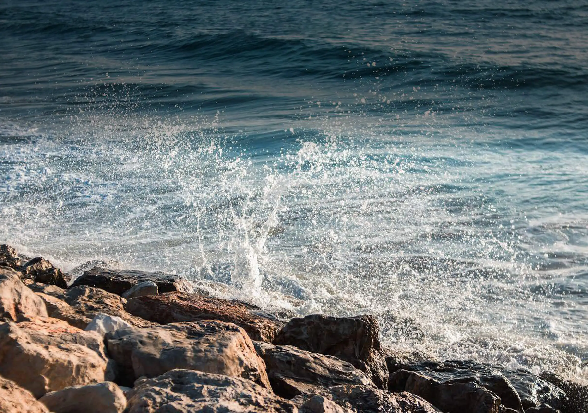 Fotografía del mar