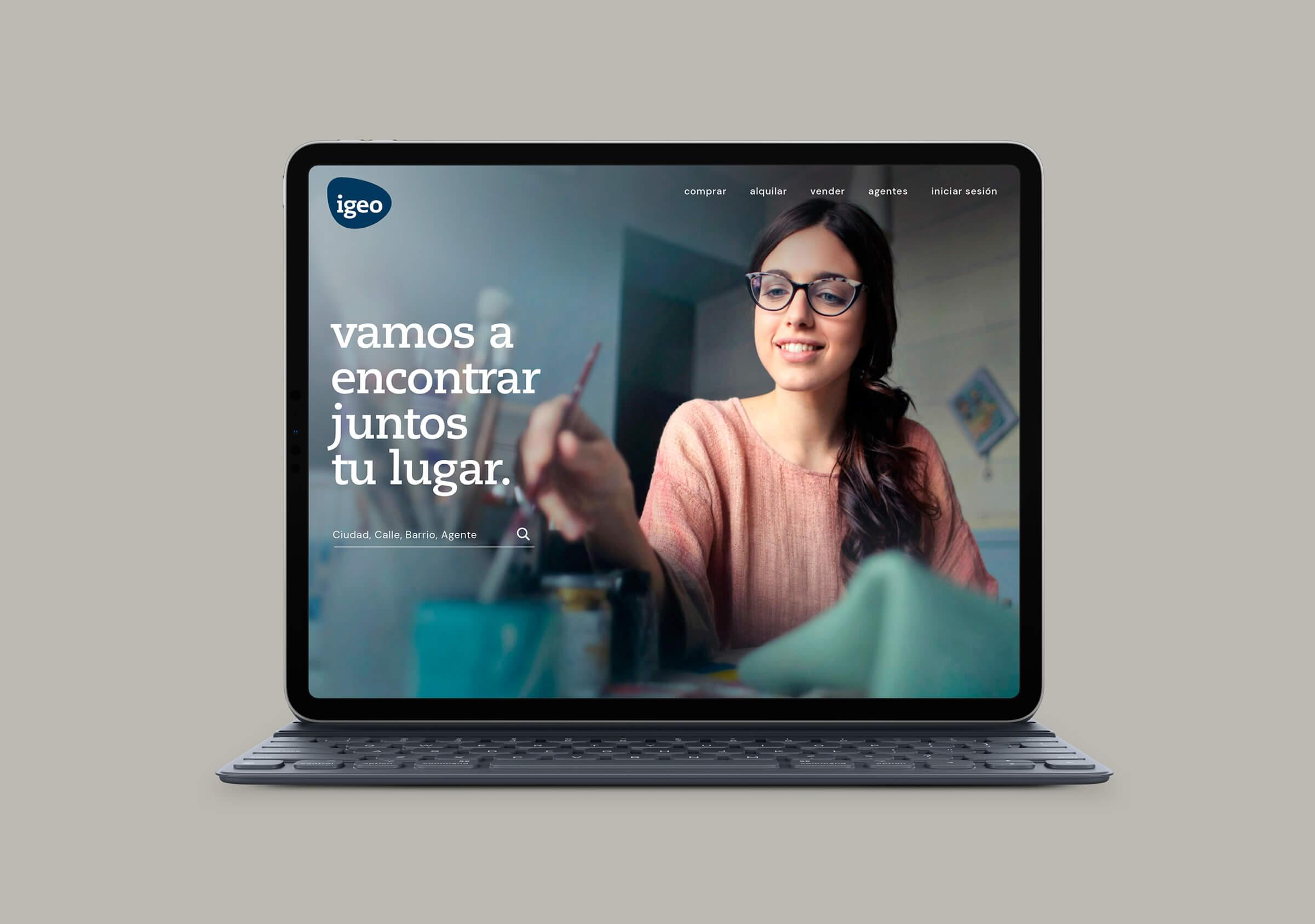 Branding-Igeo-Website