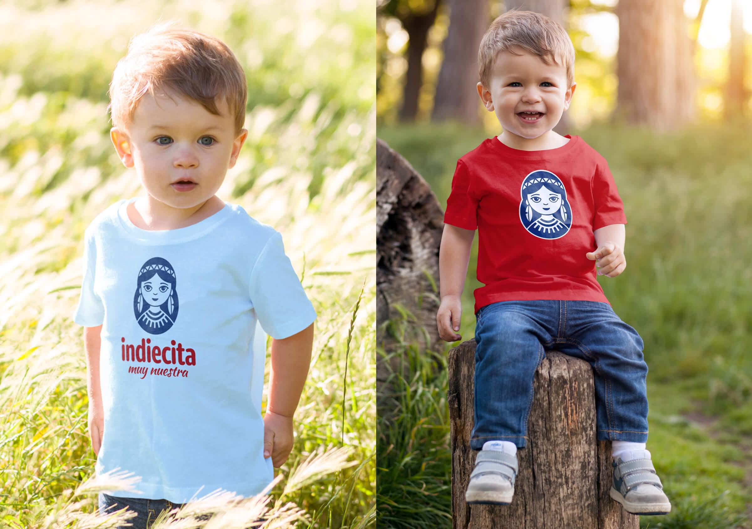 Branding-Indiecita-Aplicación-Remeras