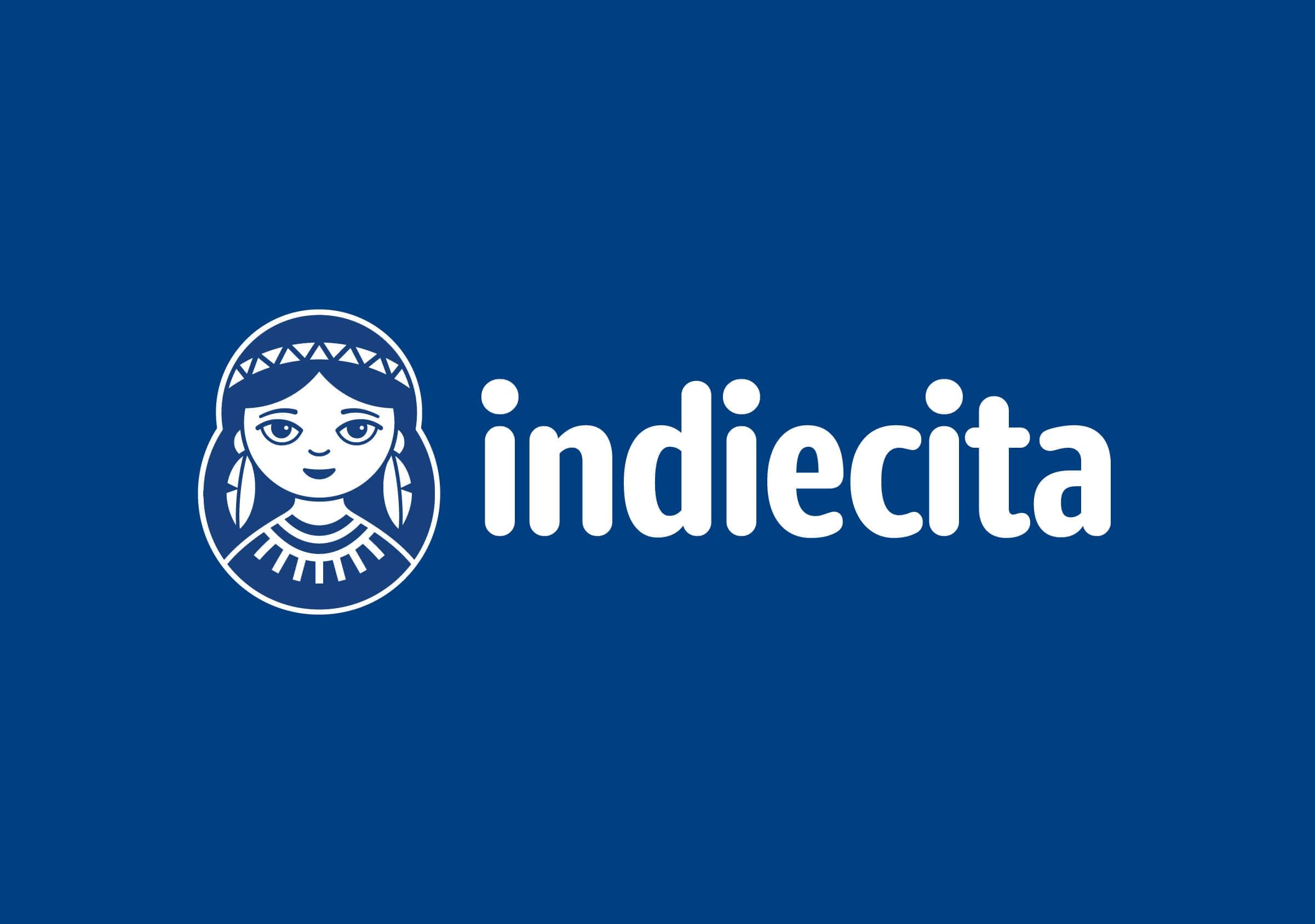 Branding-Indiecita-Isologotipo-Horizontal-Negativo