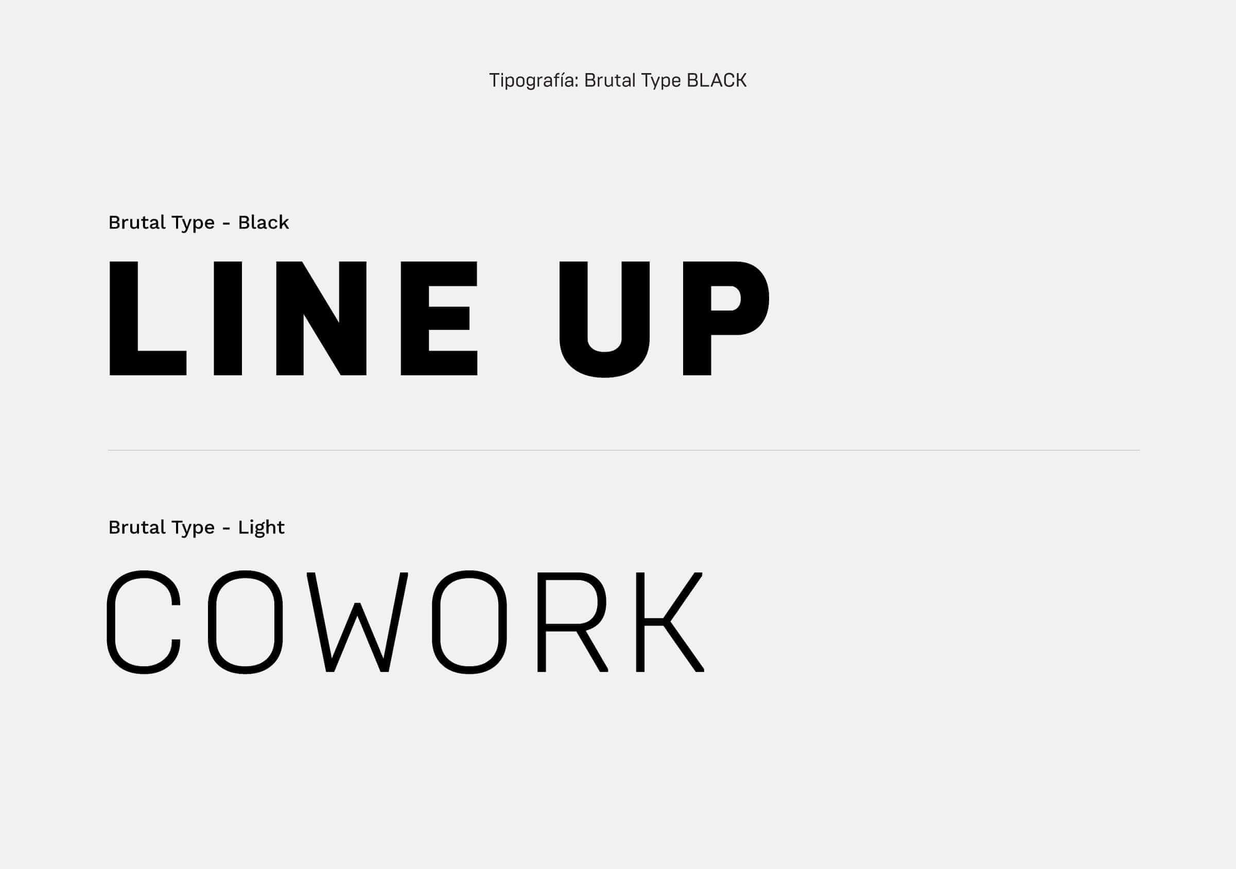 Branding-LineUp-Tipofrafía-Brutal Type-Black-Light