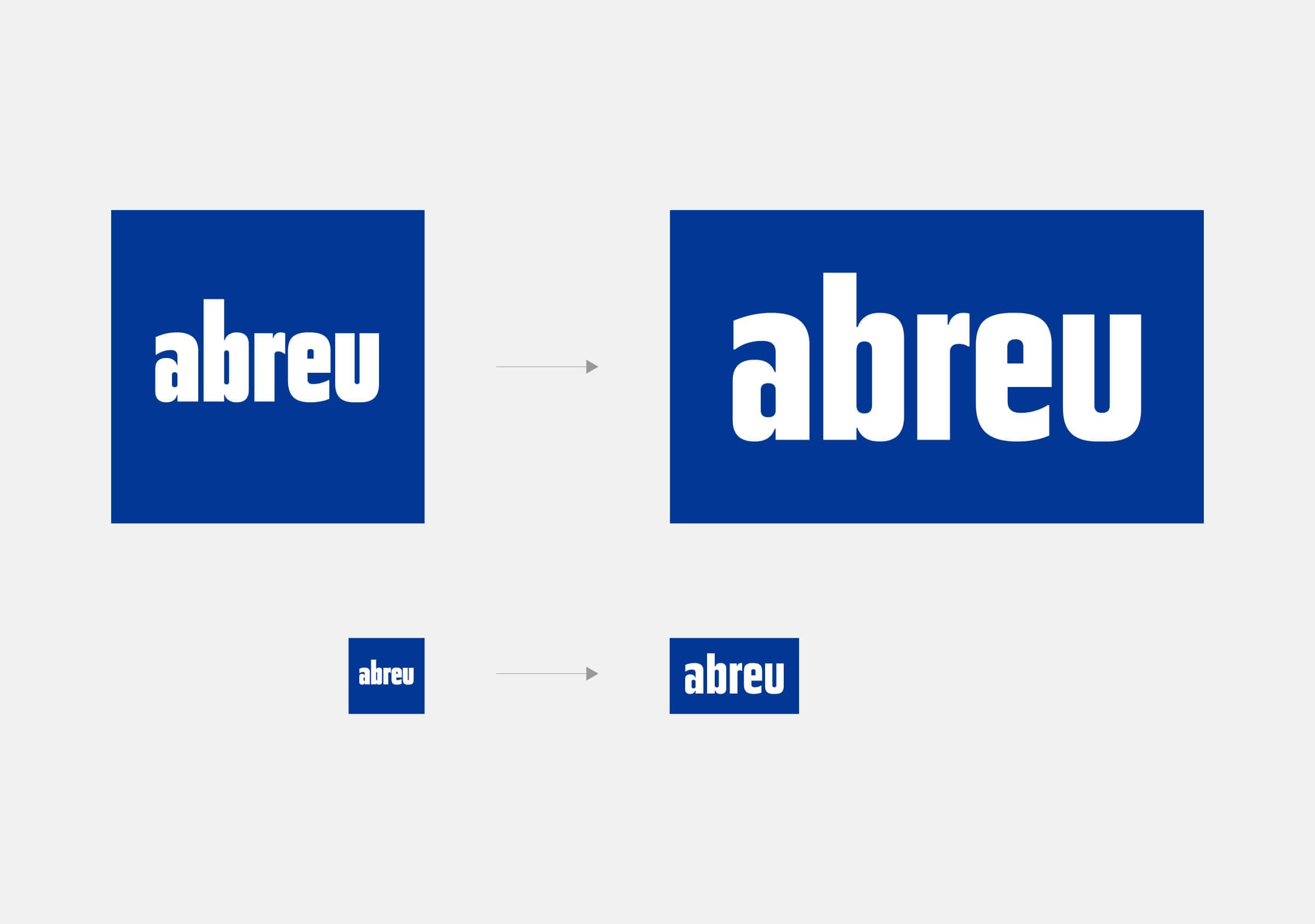 Rebranding-Abreu-Logotipo en contenedor-Antes-Después