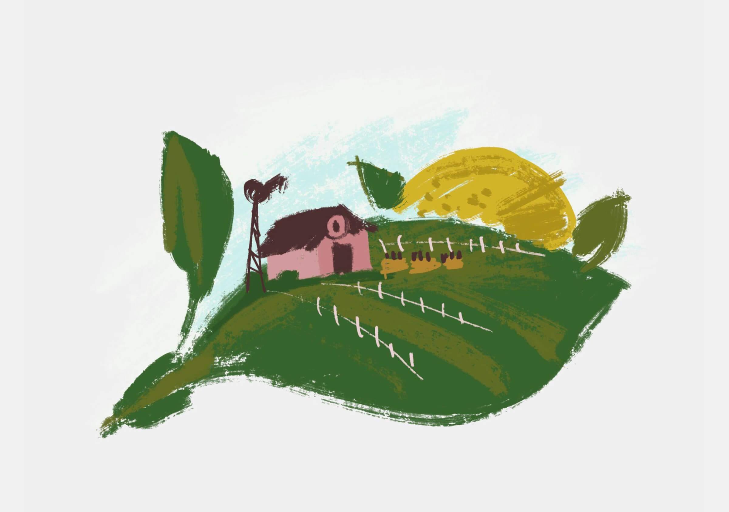 Website-Casa Rosa-concepto visual-tierra multicolor-Argentina Cerveza Baum