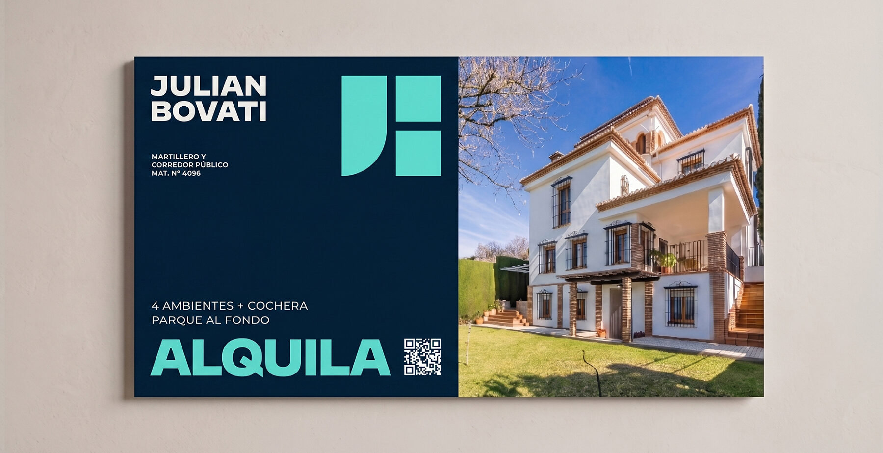 Identidad proyecto Inmobiliaria: Julián Bovati Propiedades
