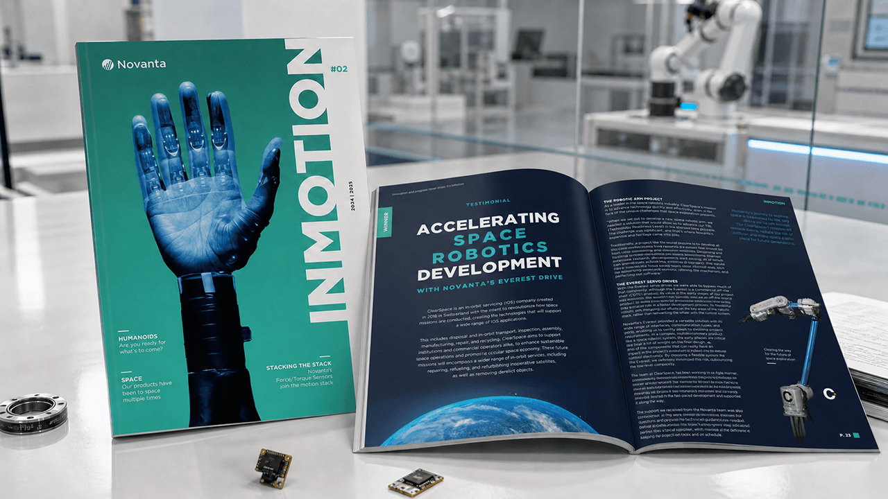 Revista In Motion para Novanta